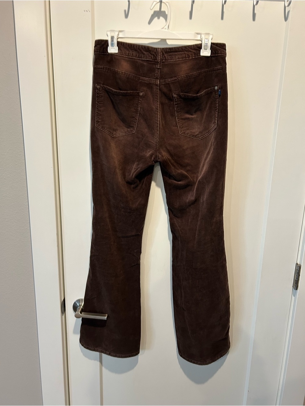 Pilcro Low-Rise Corduroy Flare Jean - Picture 8 of 13